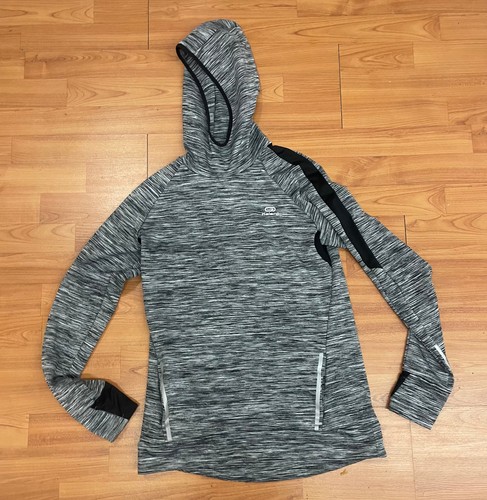 Damen sport hoodie grau - damen, grau/