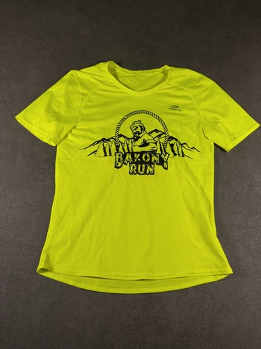 Vintage tshirt kalenji gelb - vintage,